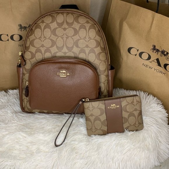 Coach Backpack and Wristlet (Sale) main image 5